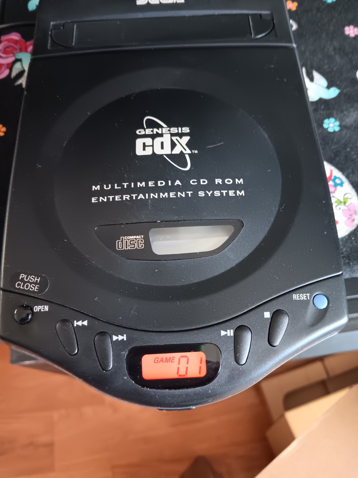 Sega genesis CDX lot, CDX console, 32X, games.