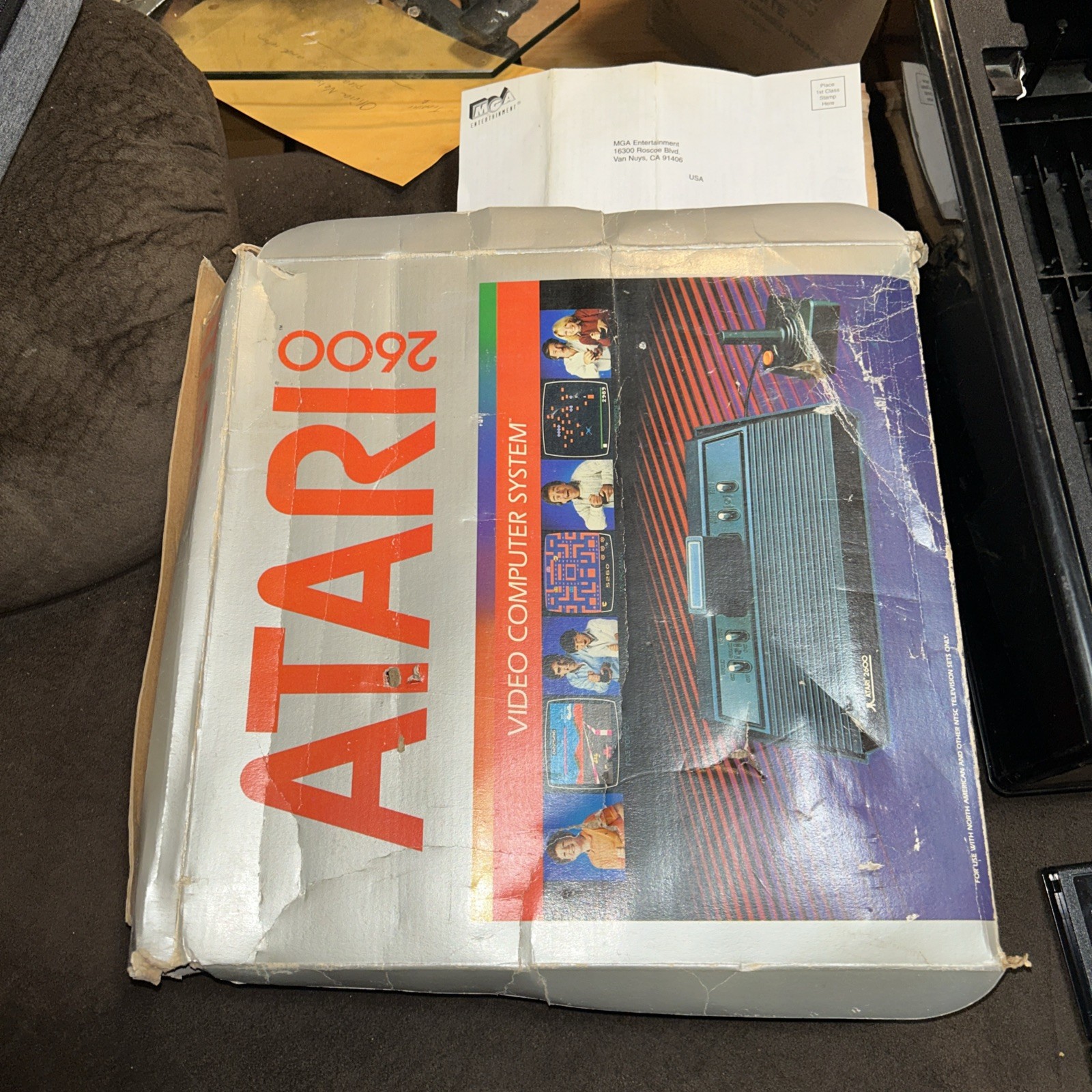 ATARI 2600 Complete Boxed System w/ Original Packaging + 28 Picture Label Games!