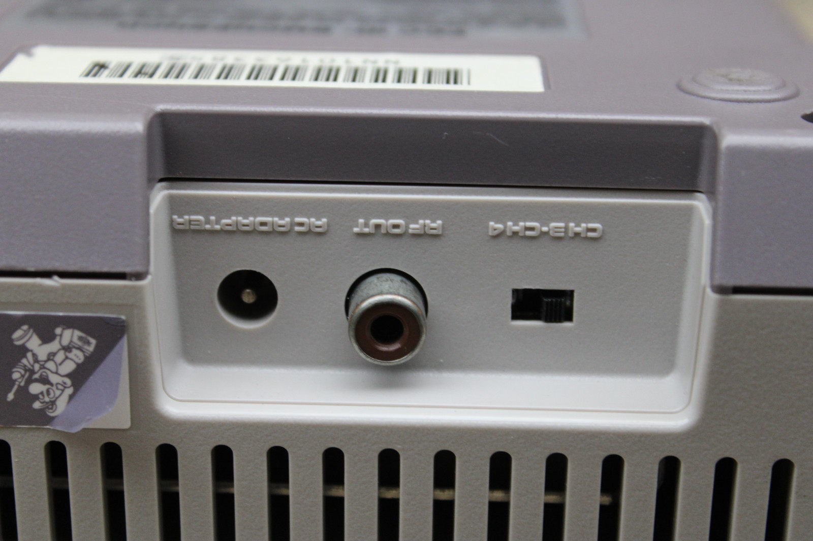 Nintendo NES Console Control Deck NES-101 Top Loader Gray *CONSOLE ONLY* Tested