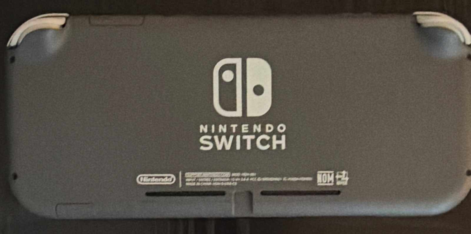 Nintendo Switch Lite Gray Handheld System CONSOLE ONLY