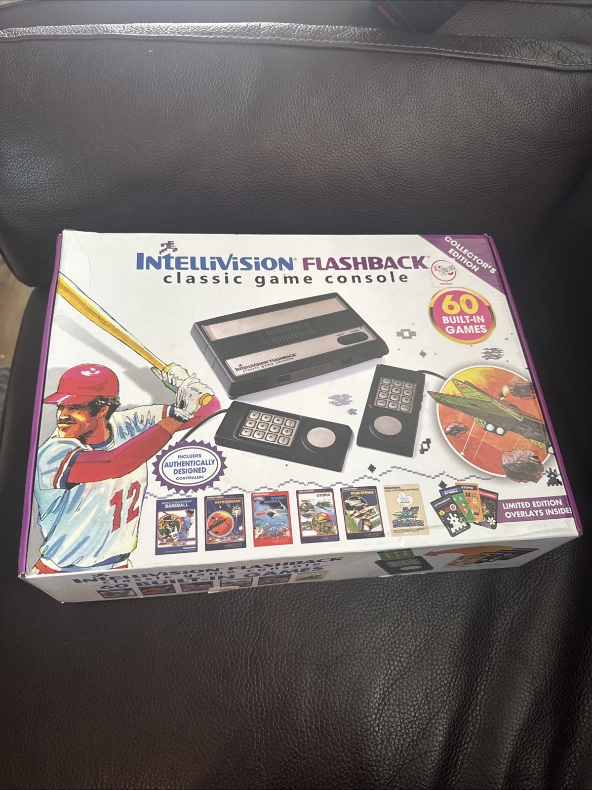 INTELLIVISION Flashback Classic Game Console With 60 Built-in Games