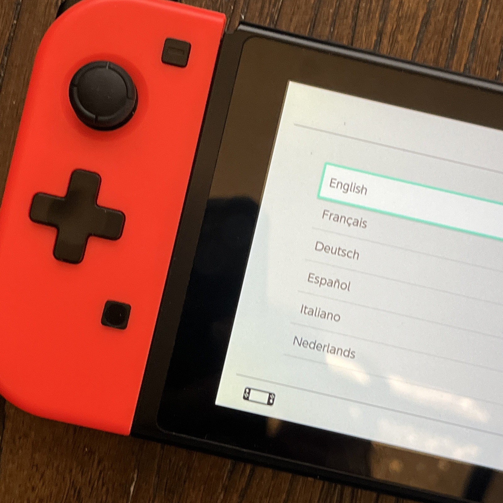 Nintendo Switch HAC-001 Console Neon Red Blue Joy-Cons Tested No Dock/Charger