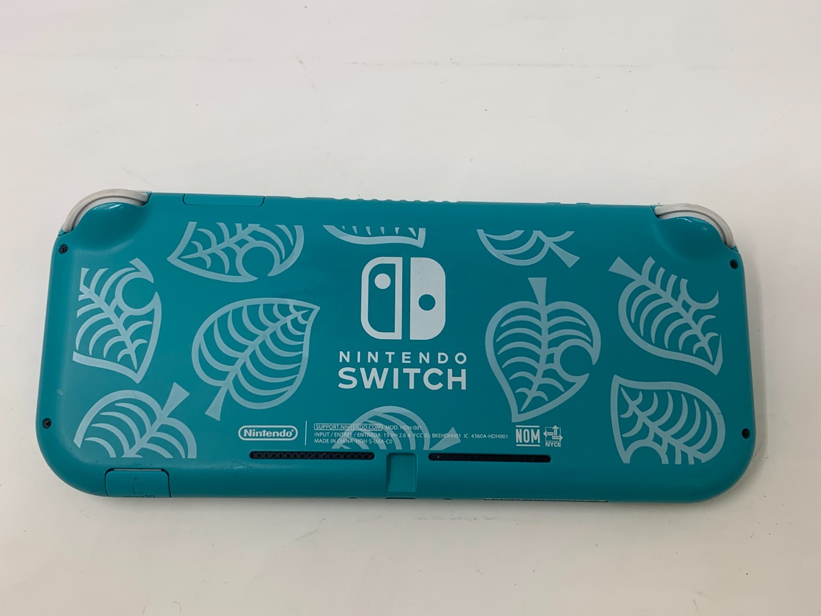 Nintendo Switch Lite Handheld Console Turquoise Animal Crossing New Horizons Ed