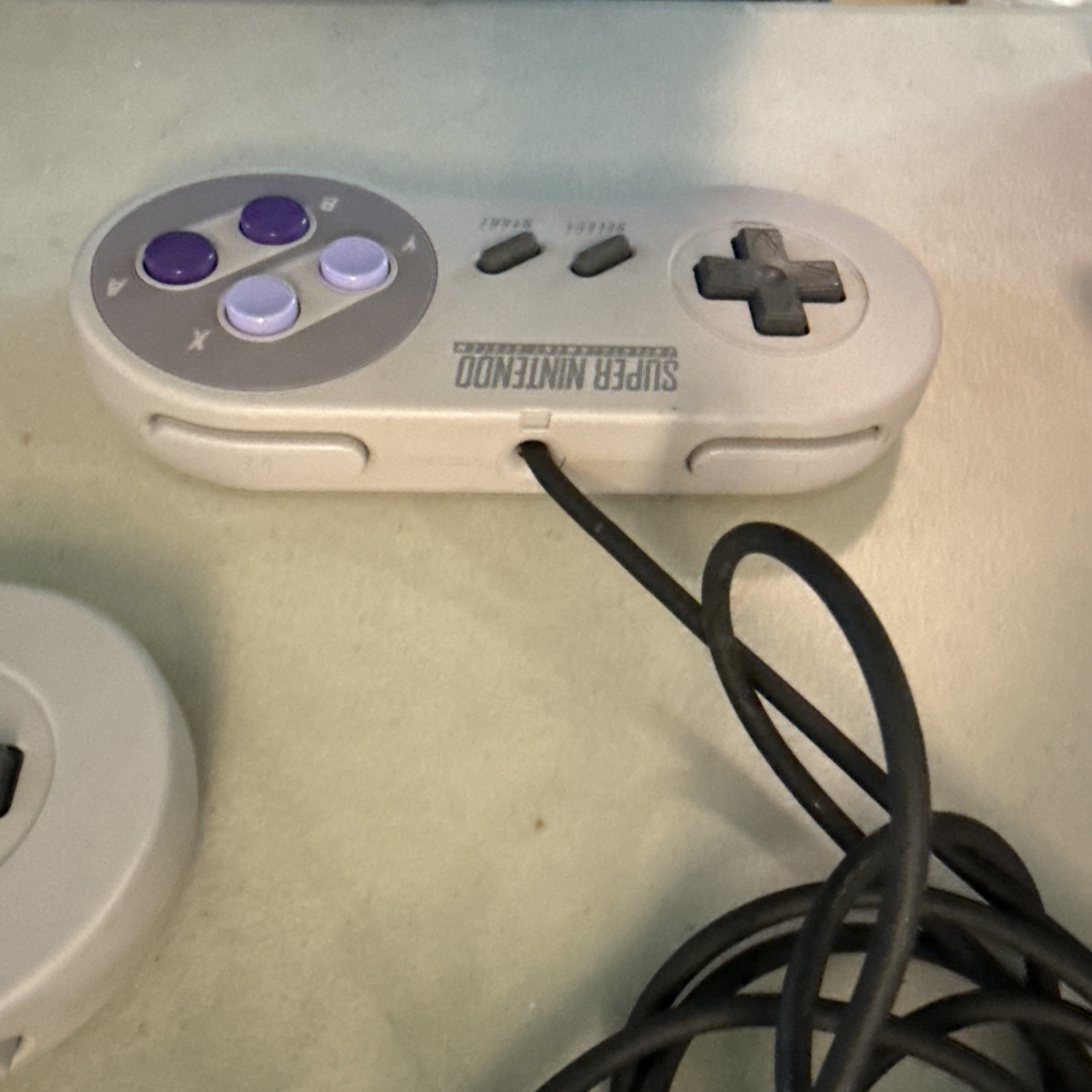 Super Nintendo SNES Classic Mini Console OEM Authentic CLV-201 2 Controllers