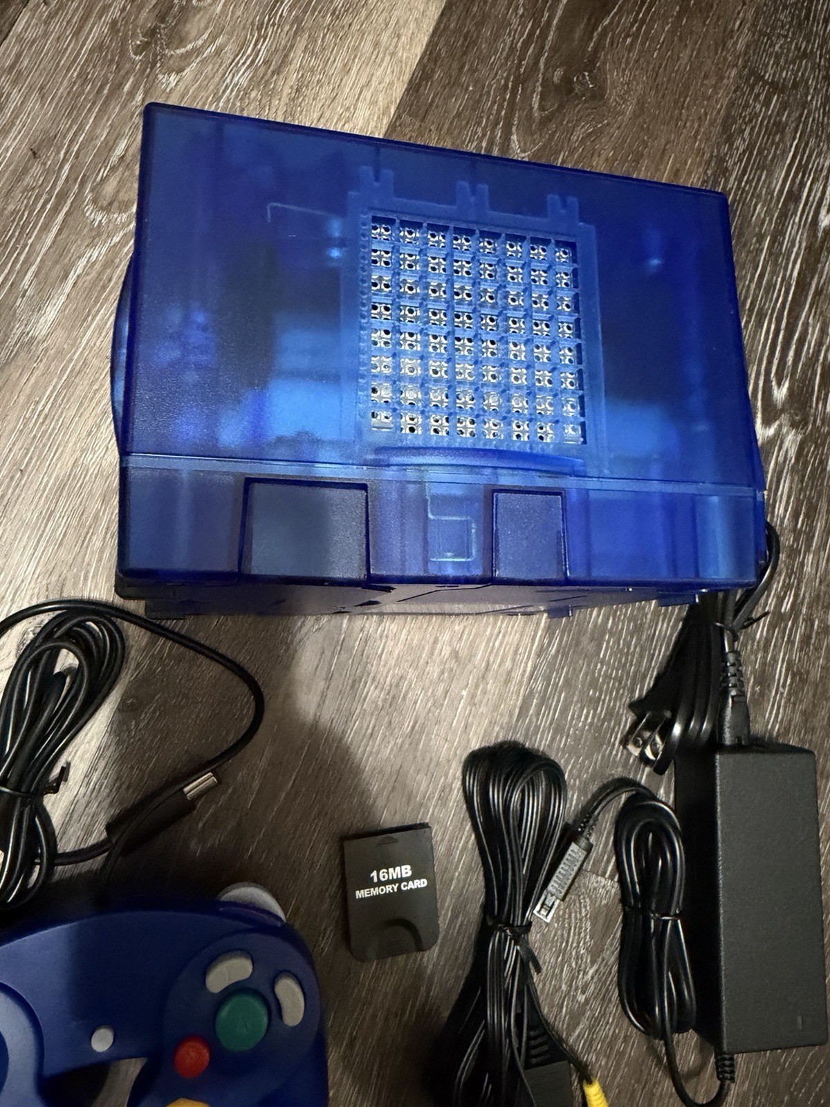 🔥 Nintendo GameCube – Translucent Navy Blue, Recapped, Bundle ‼️