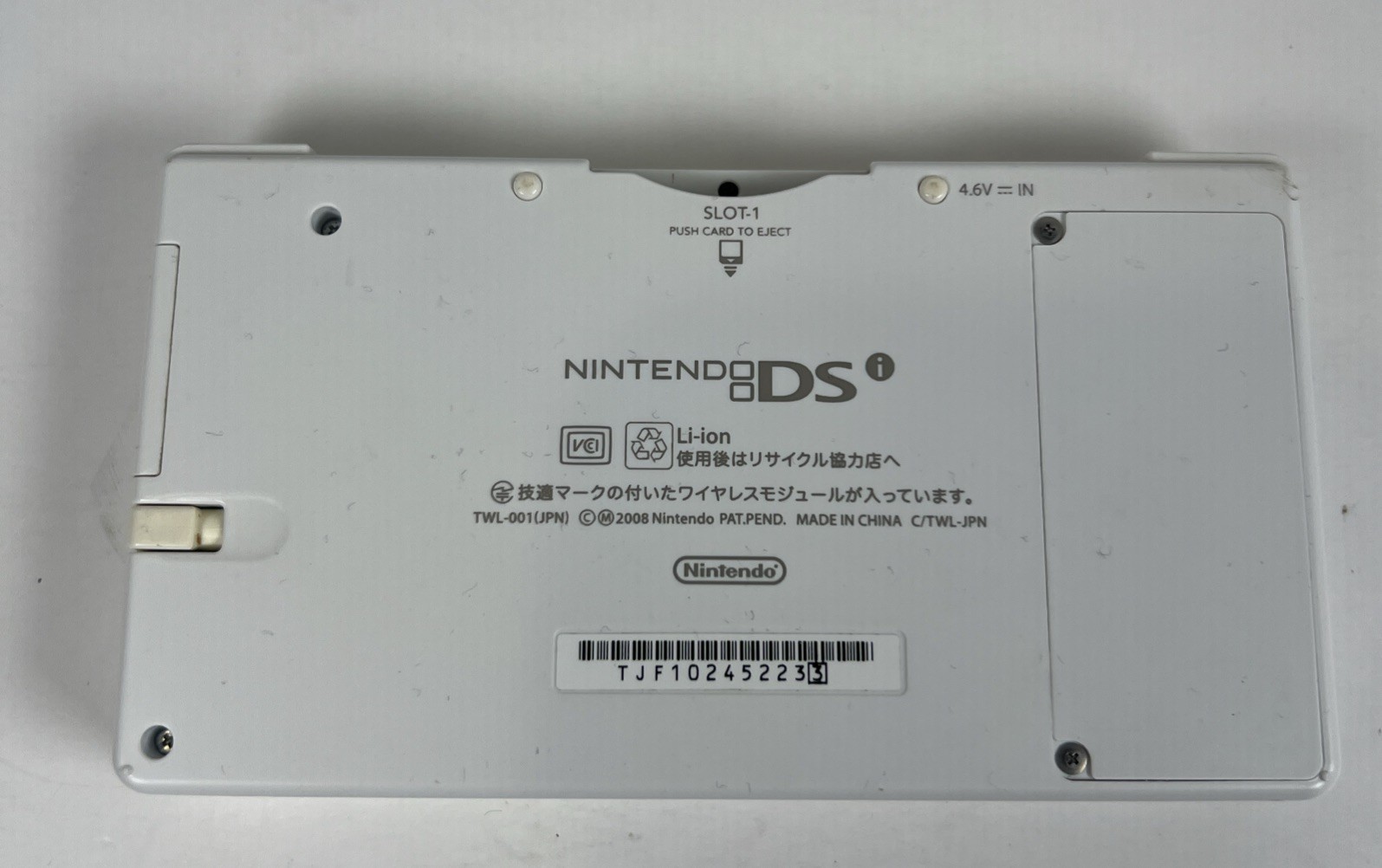 Nintendo DSi Console Japan Tested Working w/ Stylus -10 games