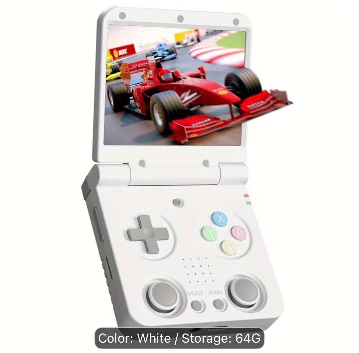 2025 New Miyoo Flip V2 Handheld Game Console 64GB, 3.5” 640*480 IPS Screen