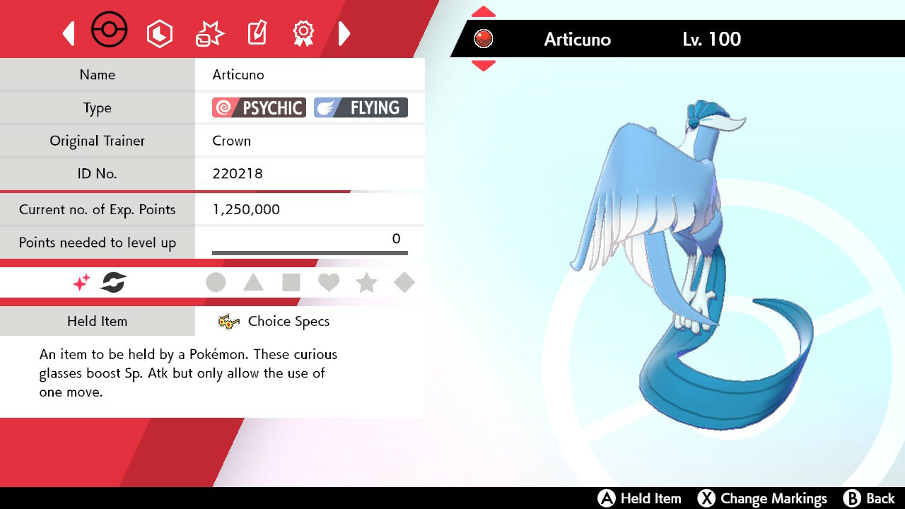 Pokemon Sword &Shield Legendary Birds 6IV Best EVs & Nature 🌟Shiny🌟, Non Shiny