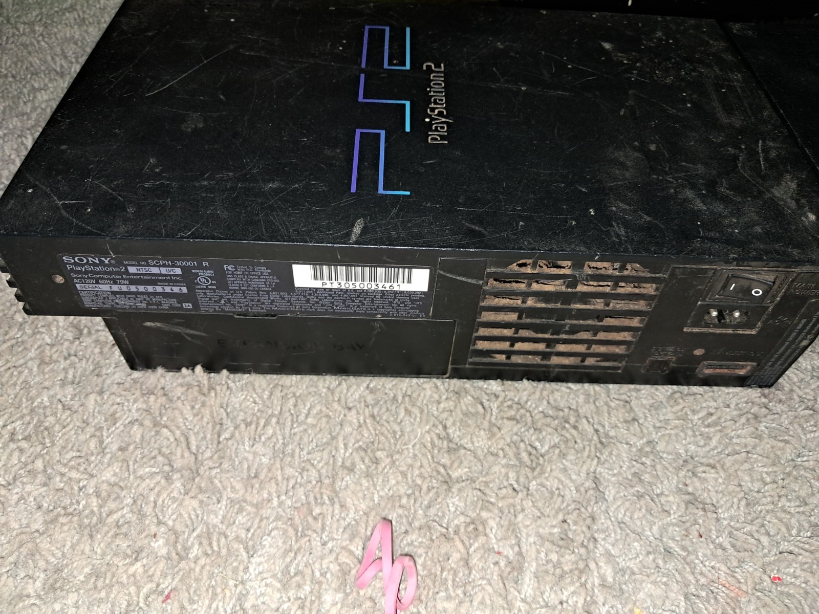 2x – Sony PlayStation PS2 Fat Model CONSOLES ONLY For Parts Or Repair