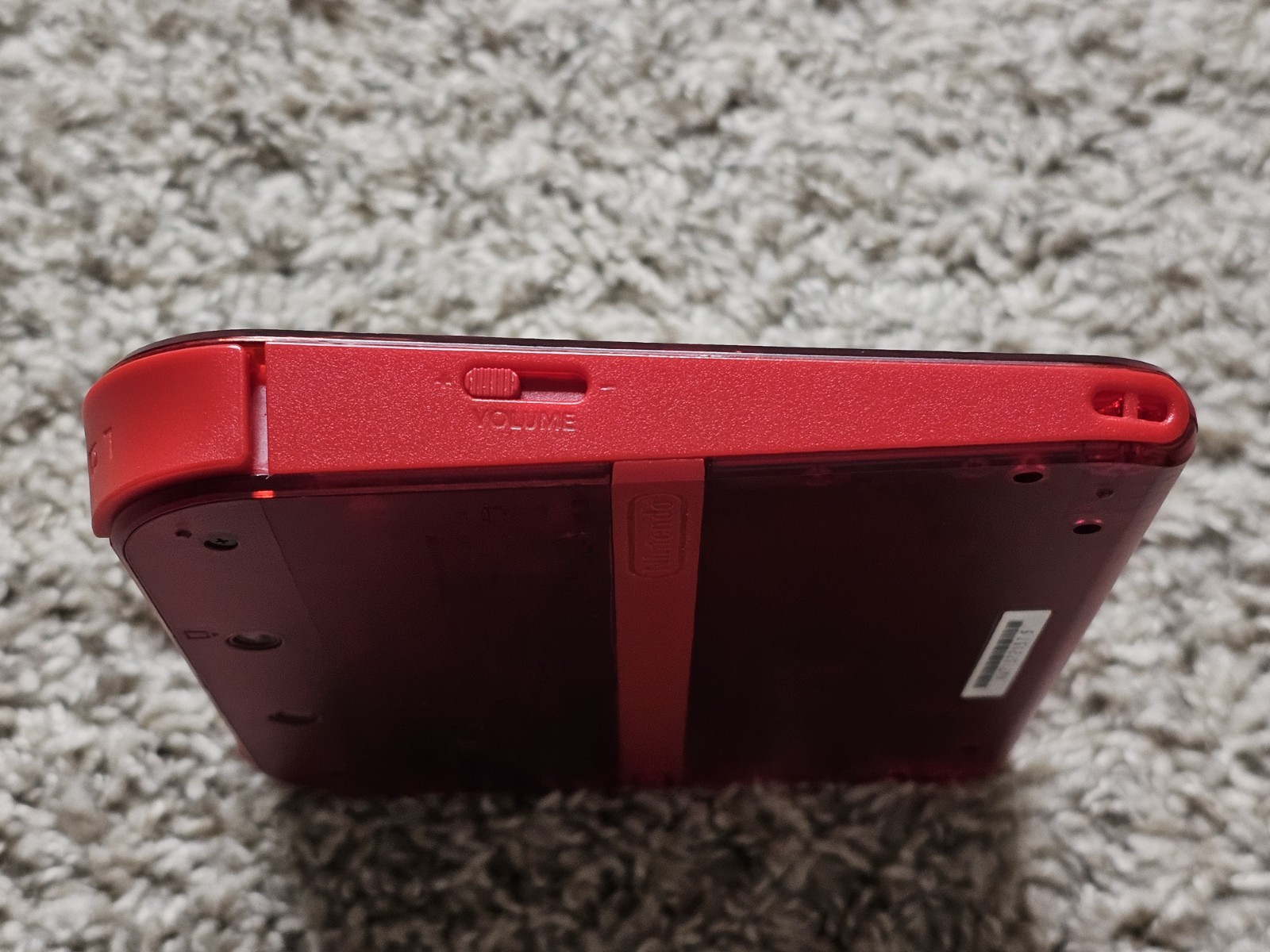 128GB Pokemon Omega Ruby Nintendo 2DS Clear Red Console Transparent Limited 3DS