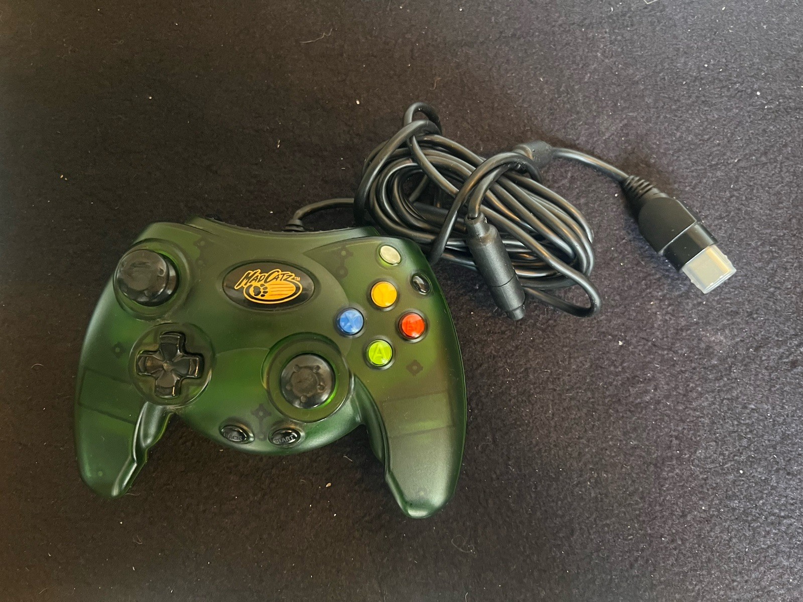 Xbox Original Console Bundle Controllers, DVD Playback Dongle/remote, Cables
