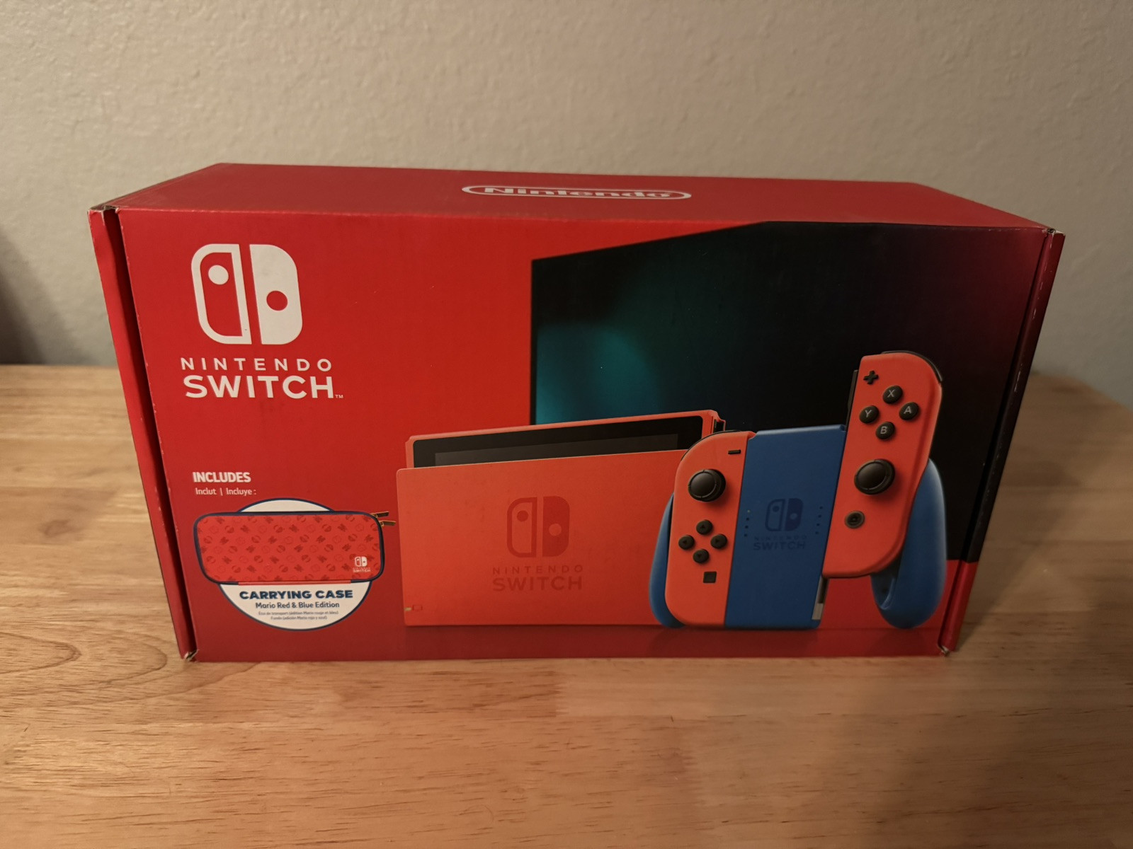 Nintendo Switch Mario Red & Blue Edition