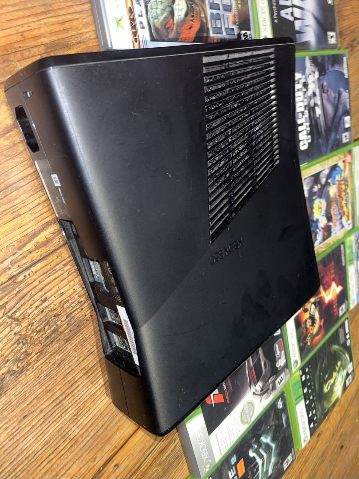 Microsoft Xbox 360 S Slim & Games – Replacement Console w/ Games Lot Bundle