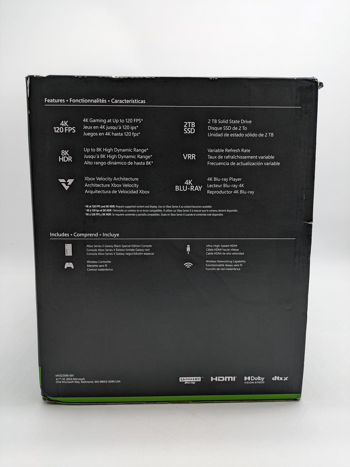 Microsoft XBOX Series X 2TB 4K Galaxy Black Special Edition Console EP2-00750