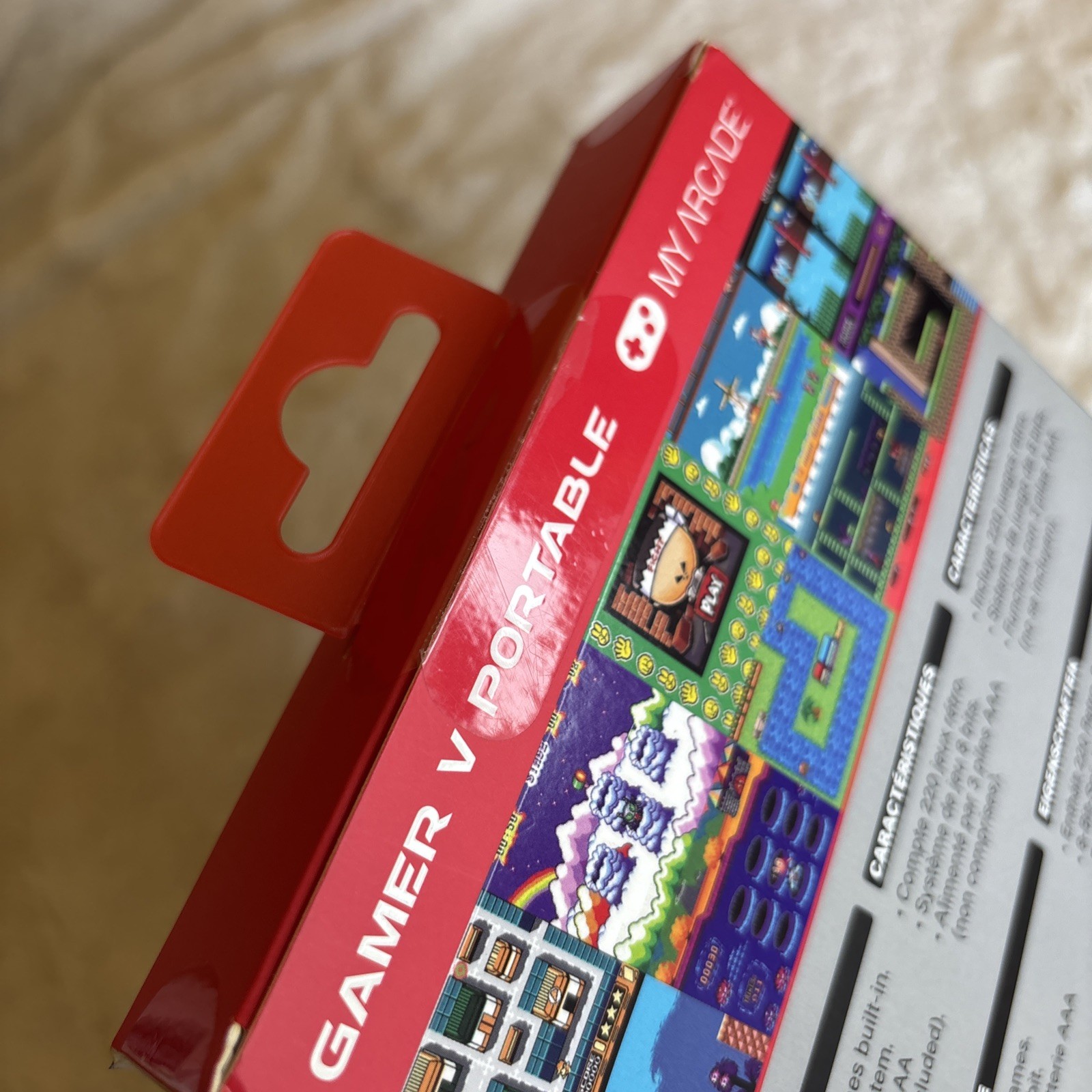 MY ARCADE Portable Handheld Gaming System (220 Built-in Games)