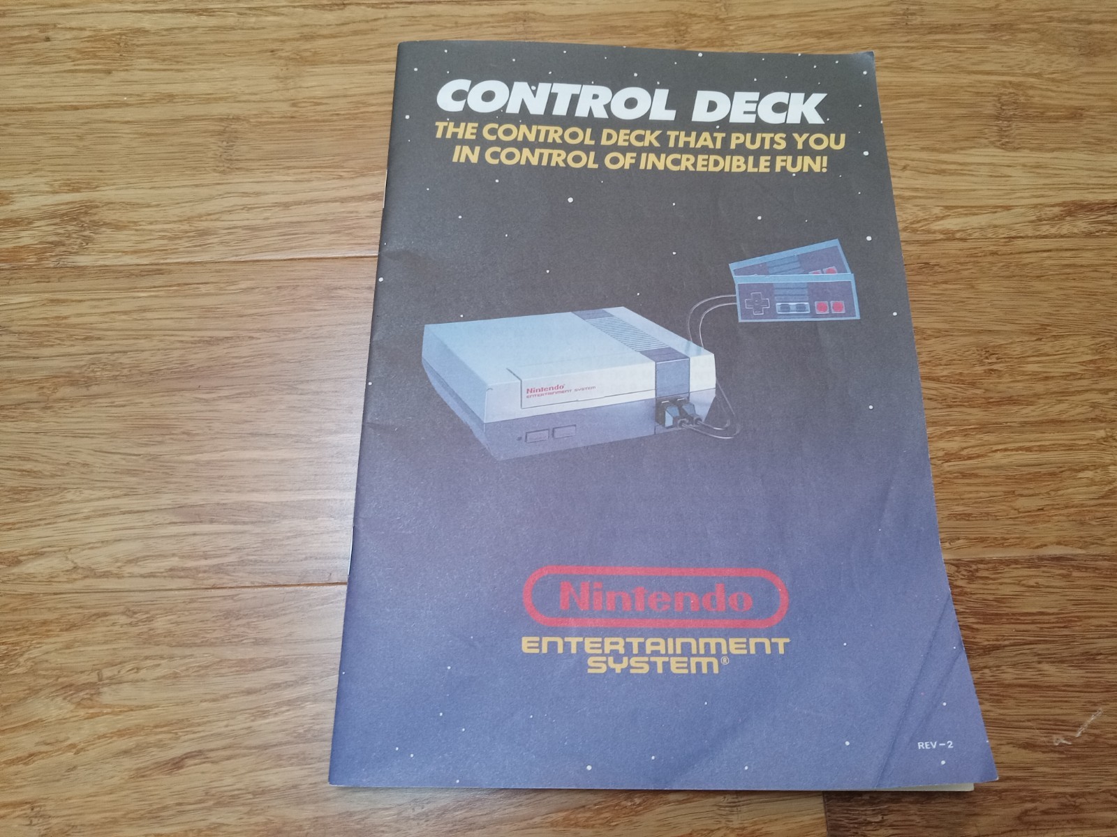Nintendo Entertainment System 1985 ORIGINAL NES Console COMPLETE Manual Hardware
