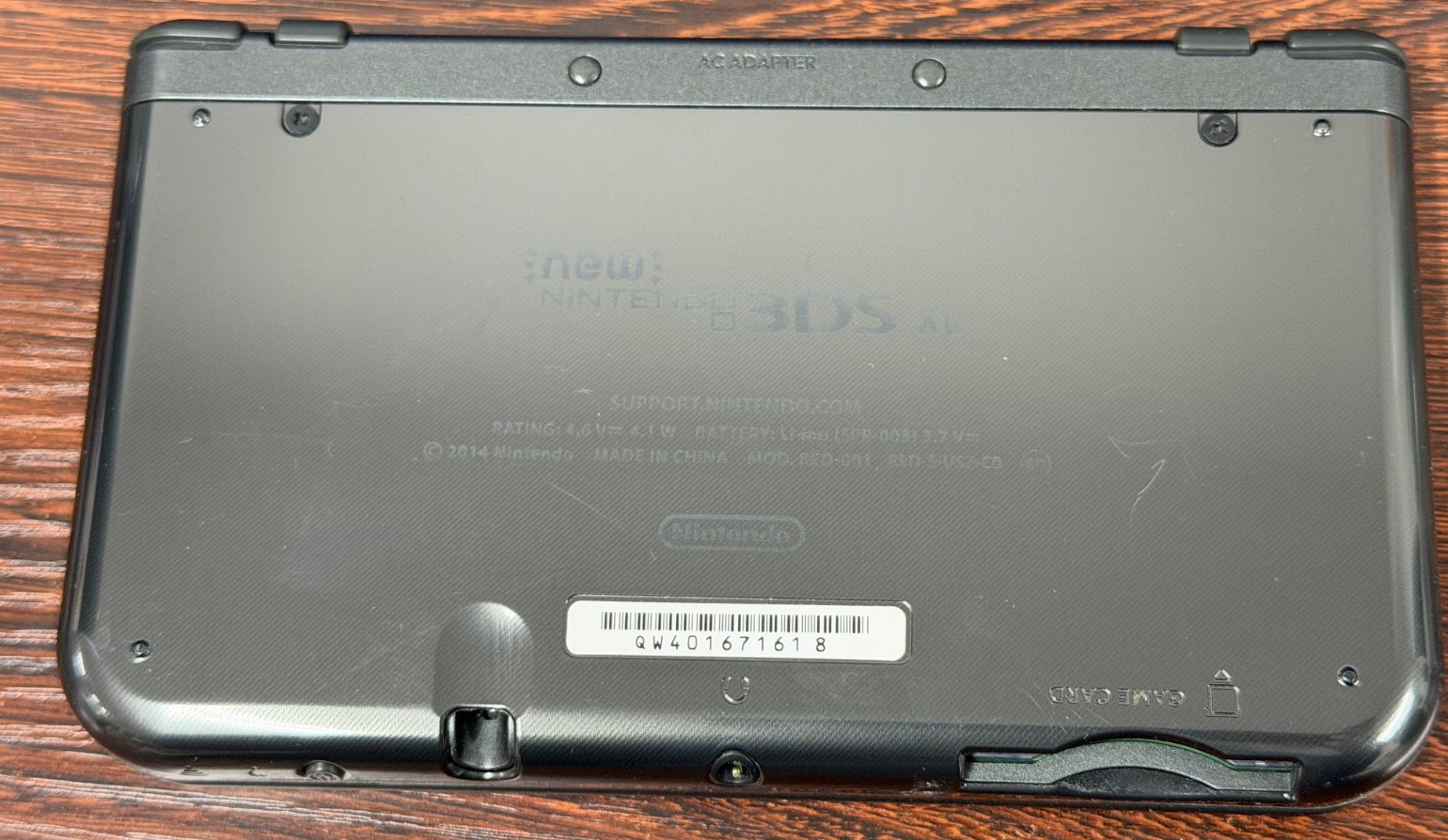 Nintendo New 3DS XL 4GB Handheld System Black – Excellent Used Condition
