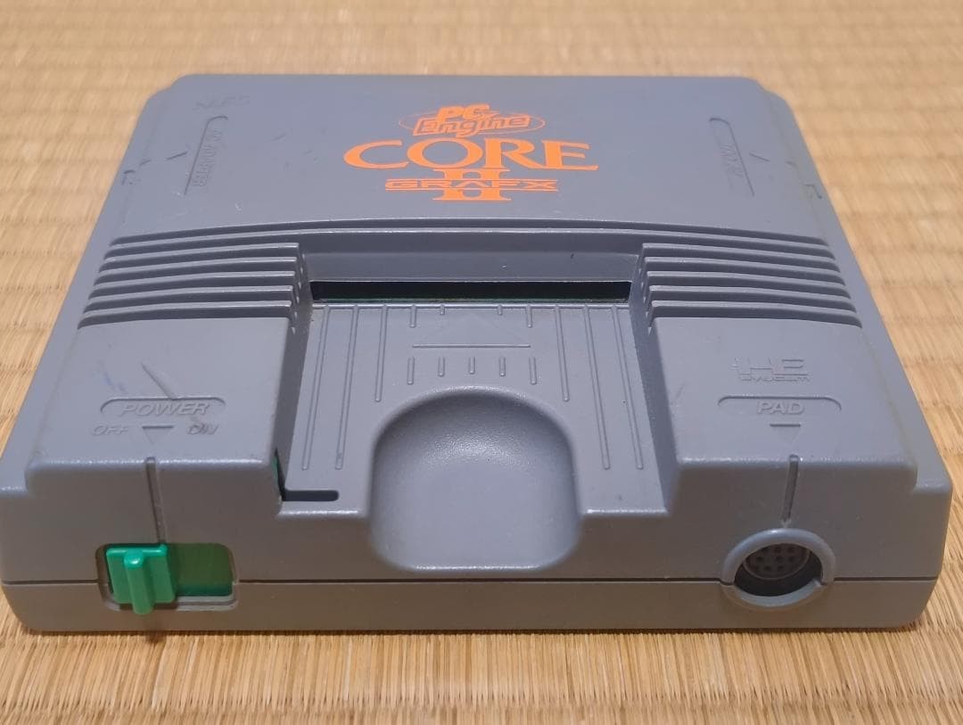 NEC PC Engine CoreGrafx 2 Console 8 Bit Video Game System Untested Unit