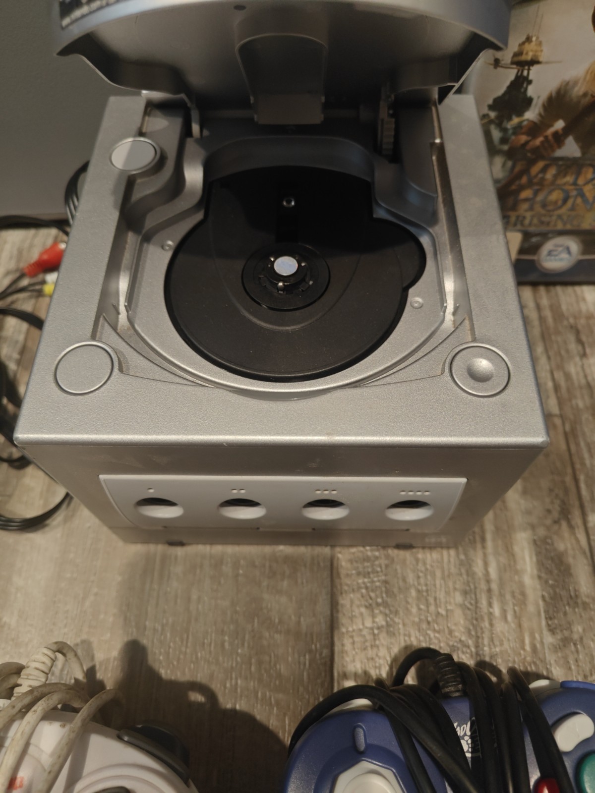 Nintendo GameCube Platinum Console – Silver With Games