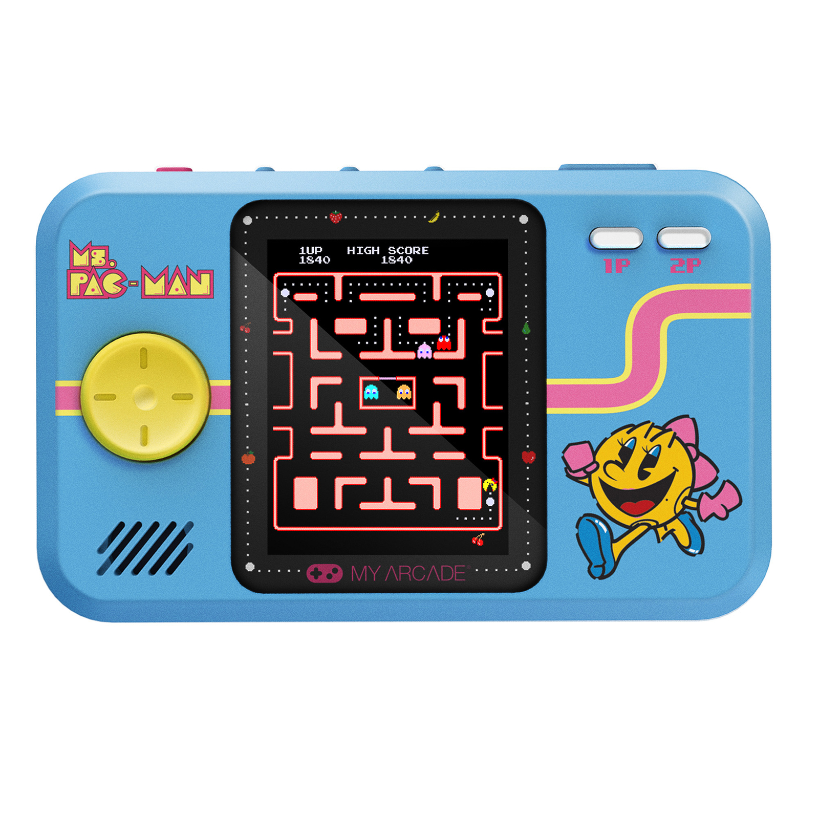 My Arcade Ms Pac-Man Pocket Player Pro Portable Video Game System Handheld 2.75″