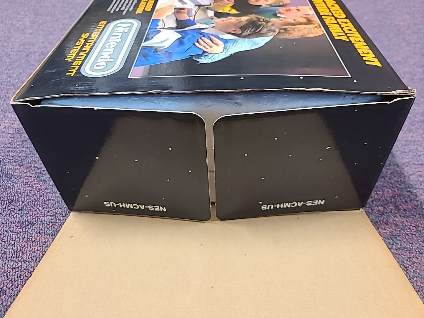 Nintendo Entertainment System NES Action Set (Complete in Box!) Tested & Works!