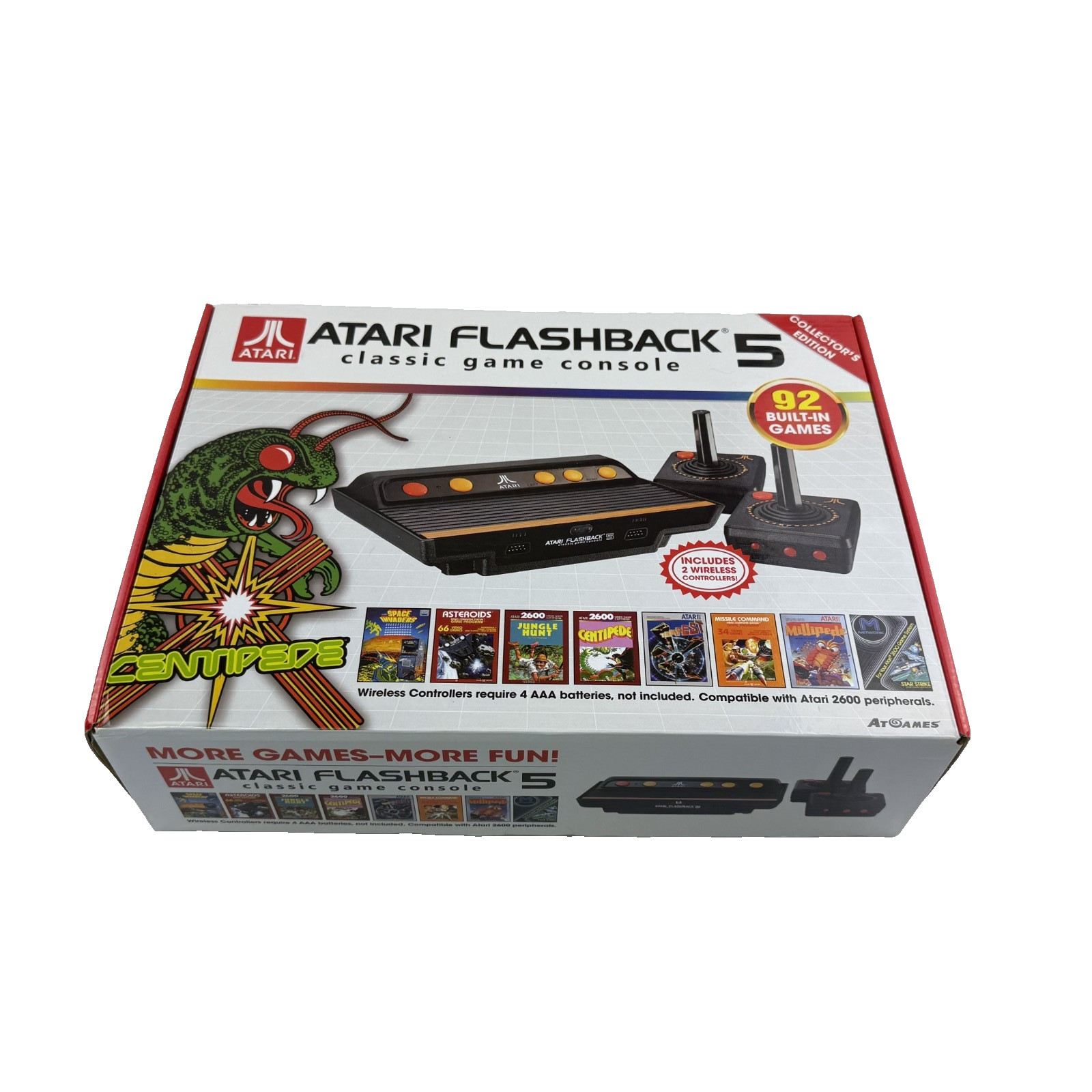 Atari Flashback 5 Classic Game Console – 92 Games – Tested & Complete
