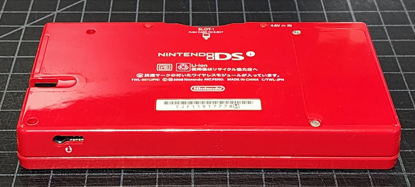 Nintendo DSi Handheld Console Red Good Condition with SD Card T&W