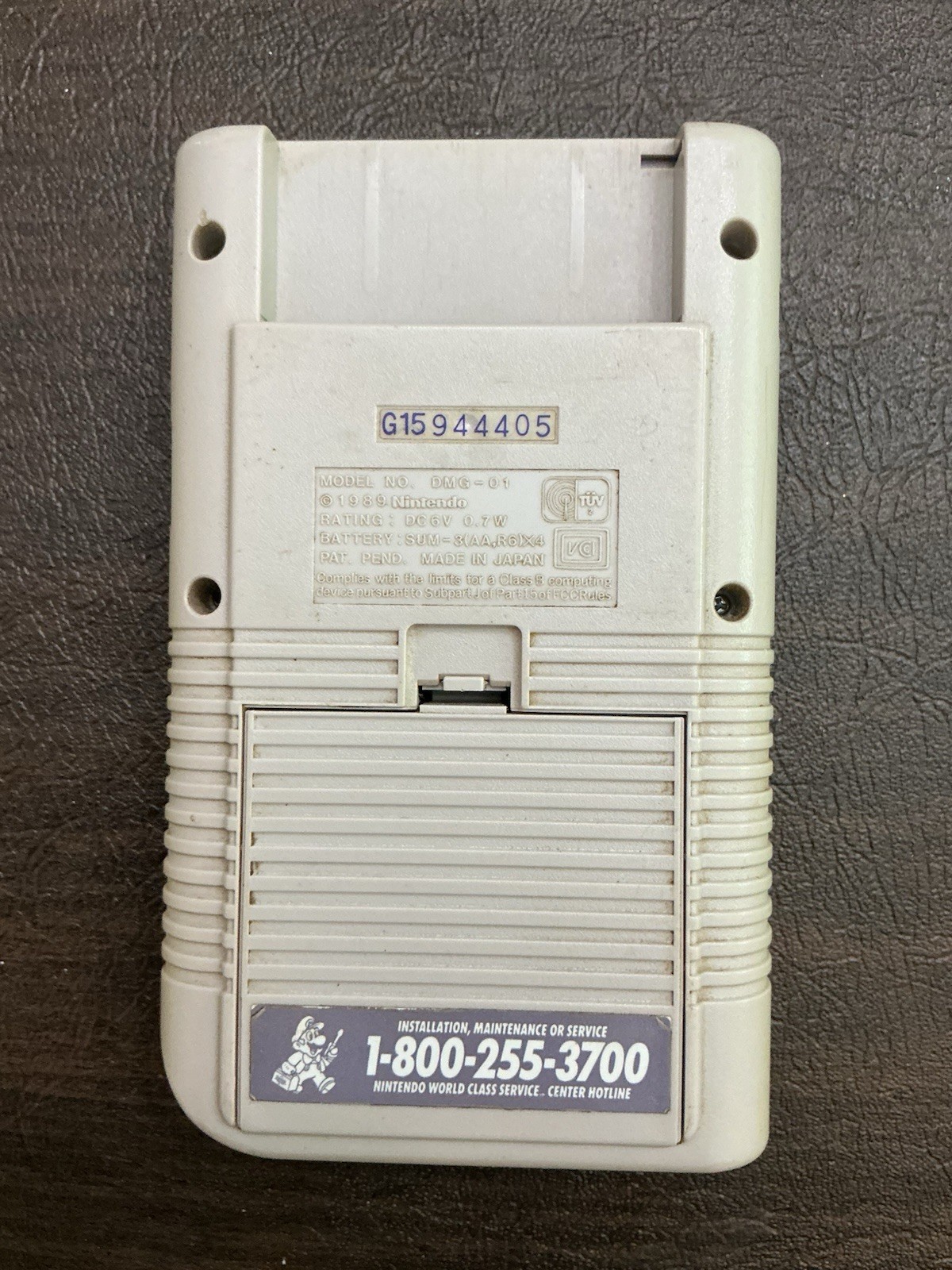 GameBoy Original DMG-01 Console Nintendo – With Defects