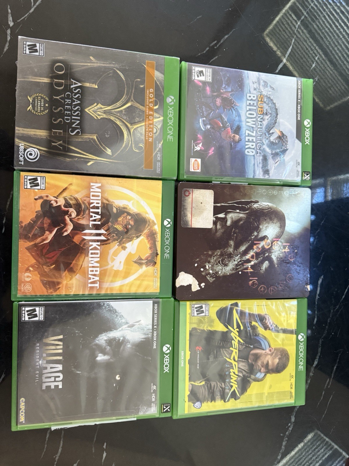 Xbox One S Bundle – 4 Controllers + 2TB Seagate External Hard Drive with Games