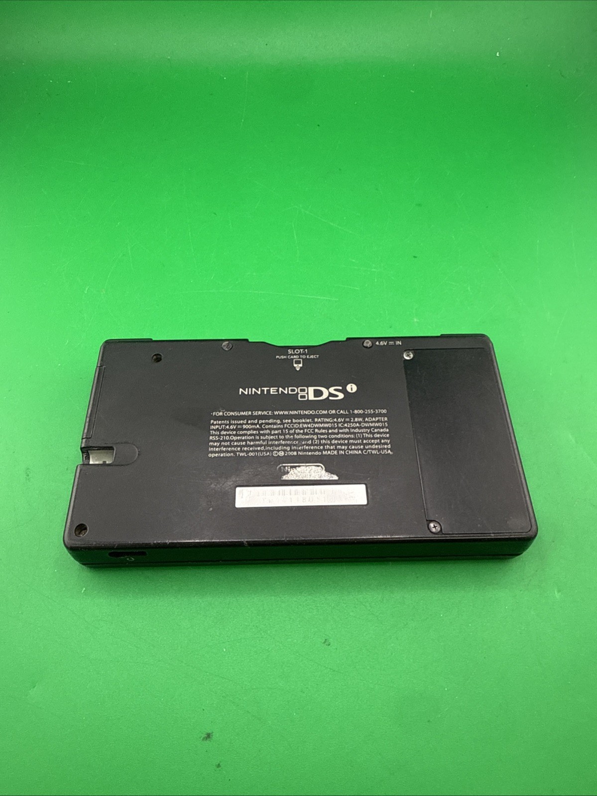 Nintendo DS DSI Handheld Game System Console Black TWL-001 Tested Works T25