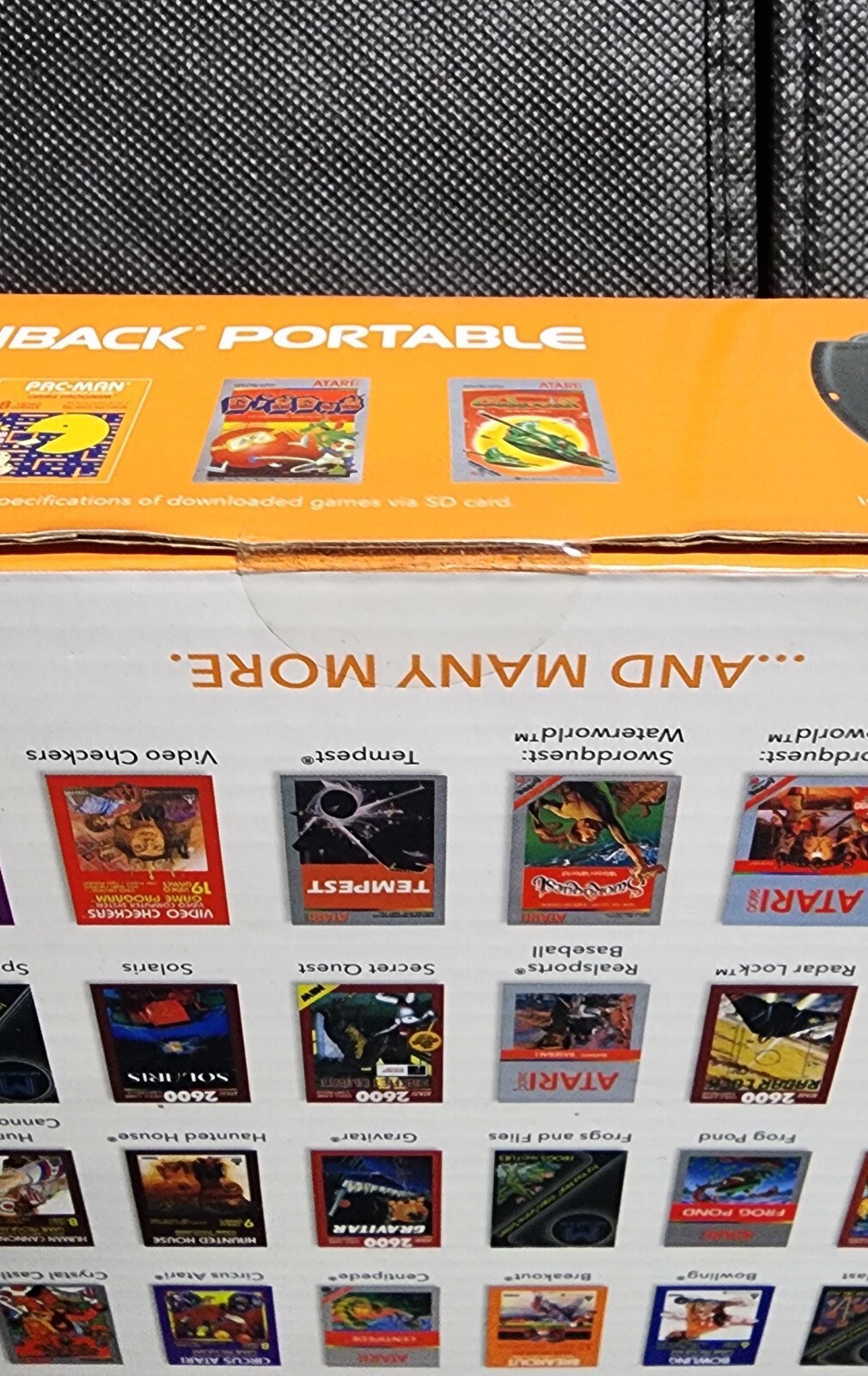 Atari Flashback Portable Deluxe | 70 Built-In Games | 2.8″ Display | SD Slot