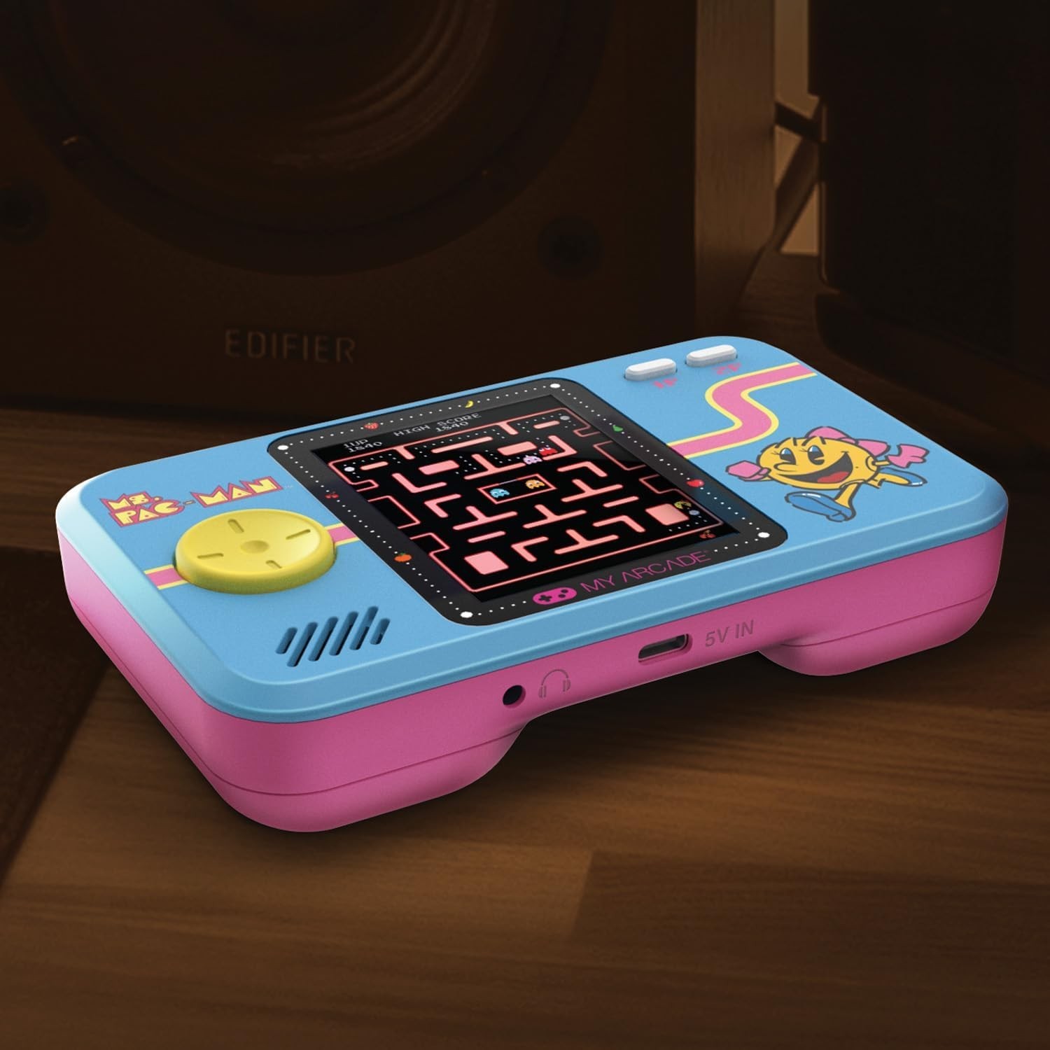 Ms. Pac-Man Pocket Player Pro: Portable Retro Gaming with 2.75