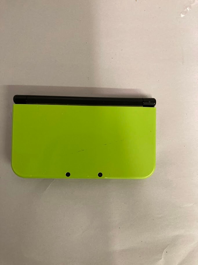 Nintendo New 3DS LL XL Lime Black Region Free Console Only Rank C