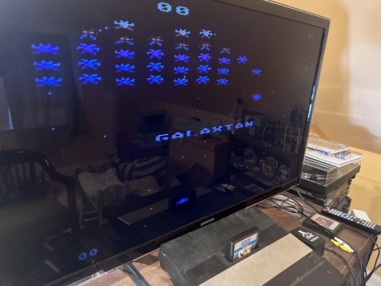 Atari 5200 2 Port Console + OEM Power Supply TESTED WORKS & 12 Games