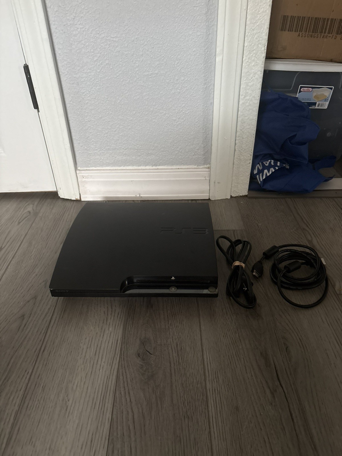 Sony PlayStation 3 Slim CECH-2001A Console Black Tested