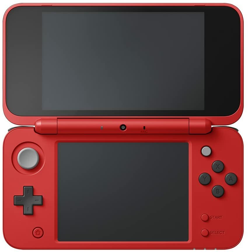 USED Japanese New Nintendo 2DS XL LL Monster Ball Edition Pokemon only console