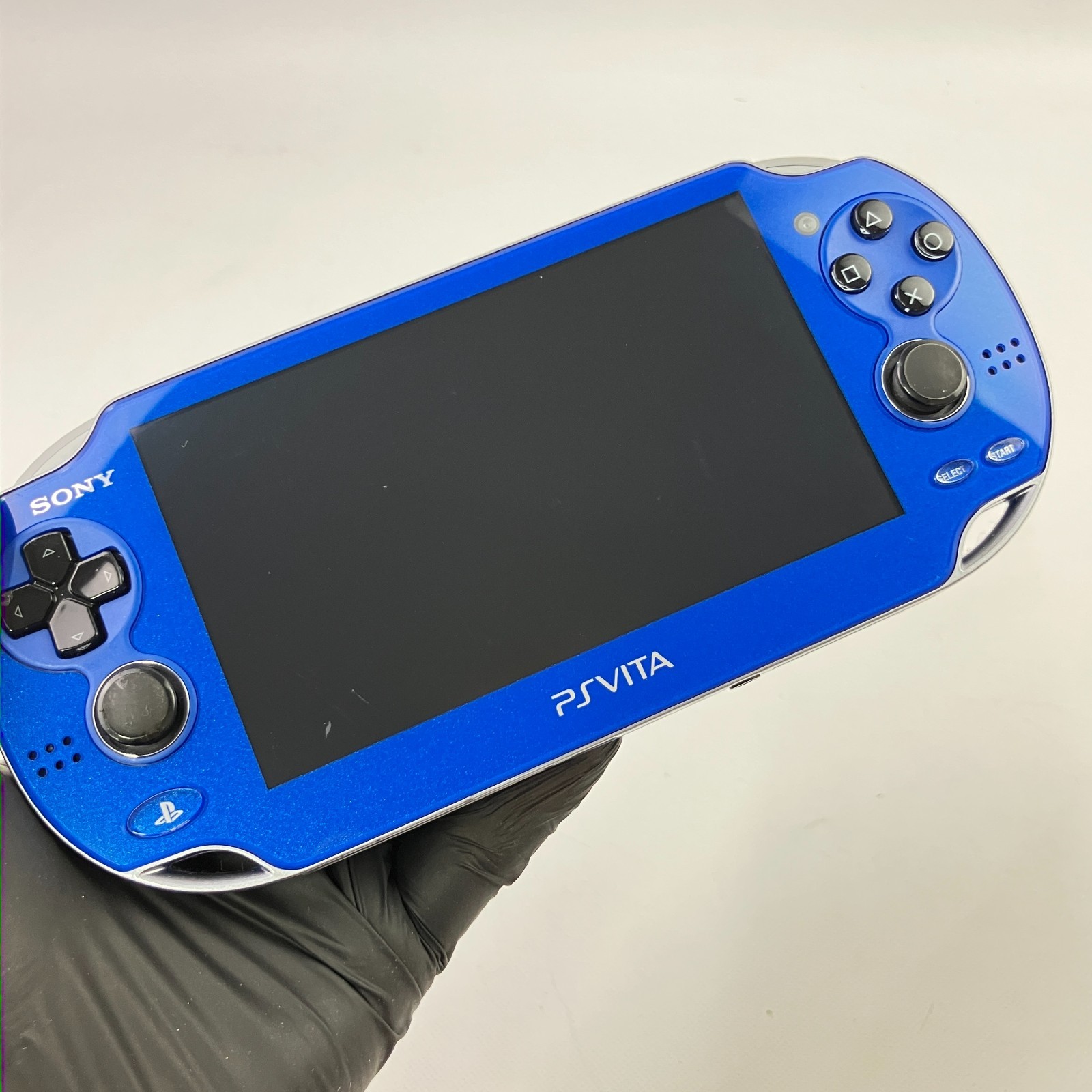 Refurbished PS Vita PCH-1100 Sony PlayStation Crystal White Console Only Works 2