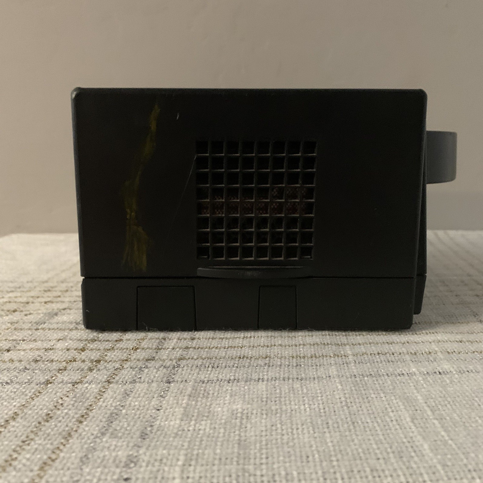 Nintendo DOL-101 GameCube Console Black No AV Cables Or Controller
