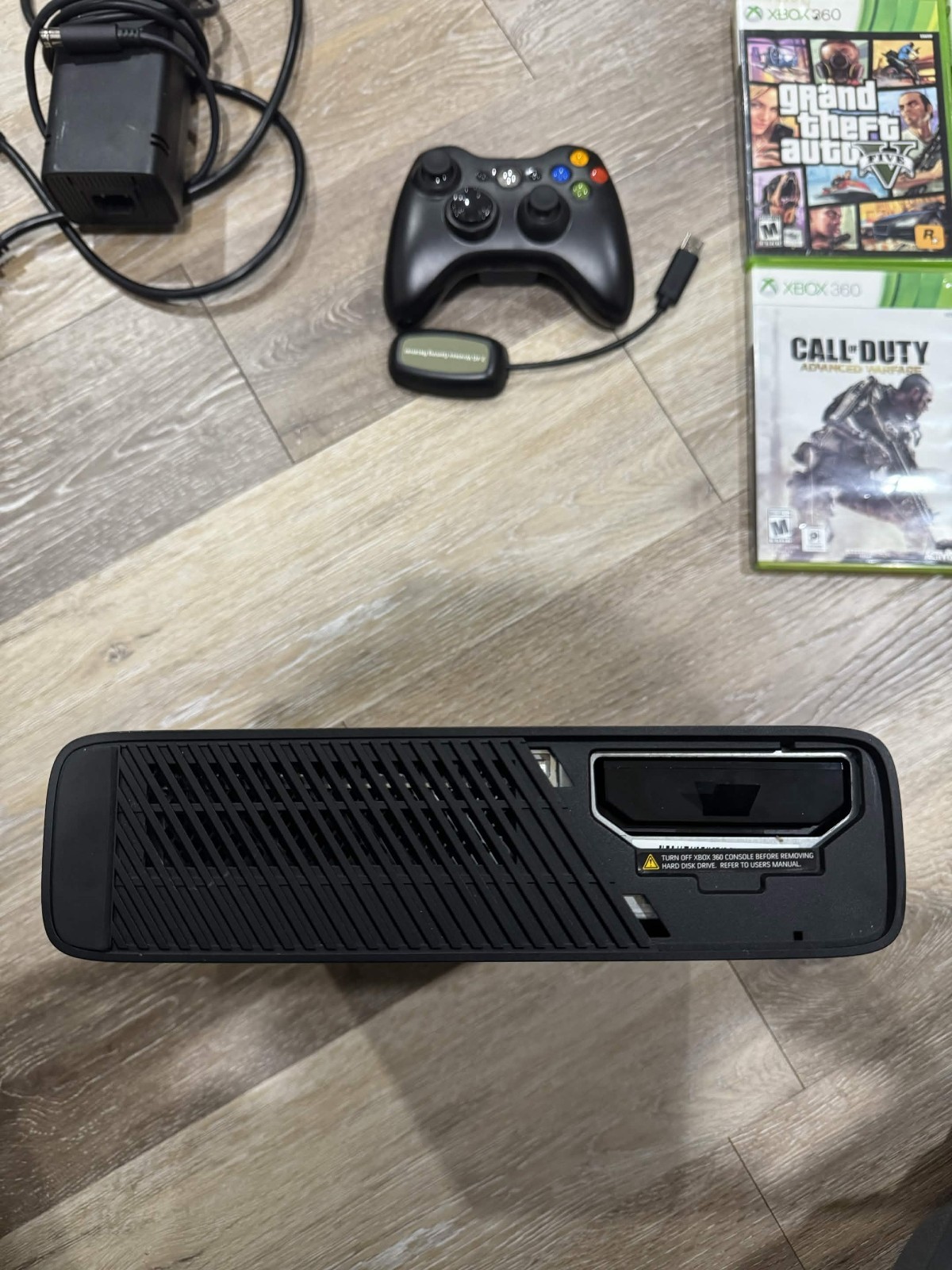 Microsoft Xbox 360 E 250GB Video Game Console With Controller And Games