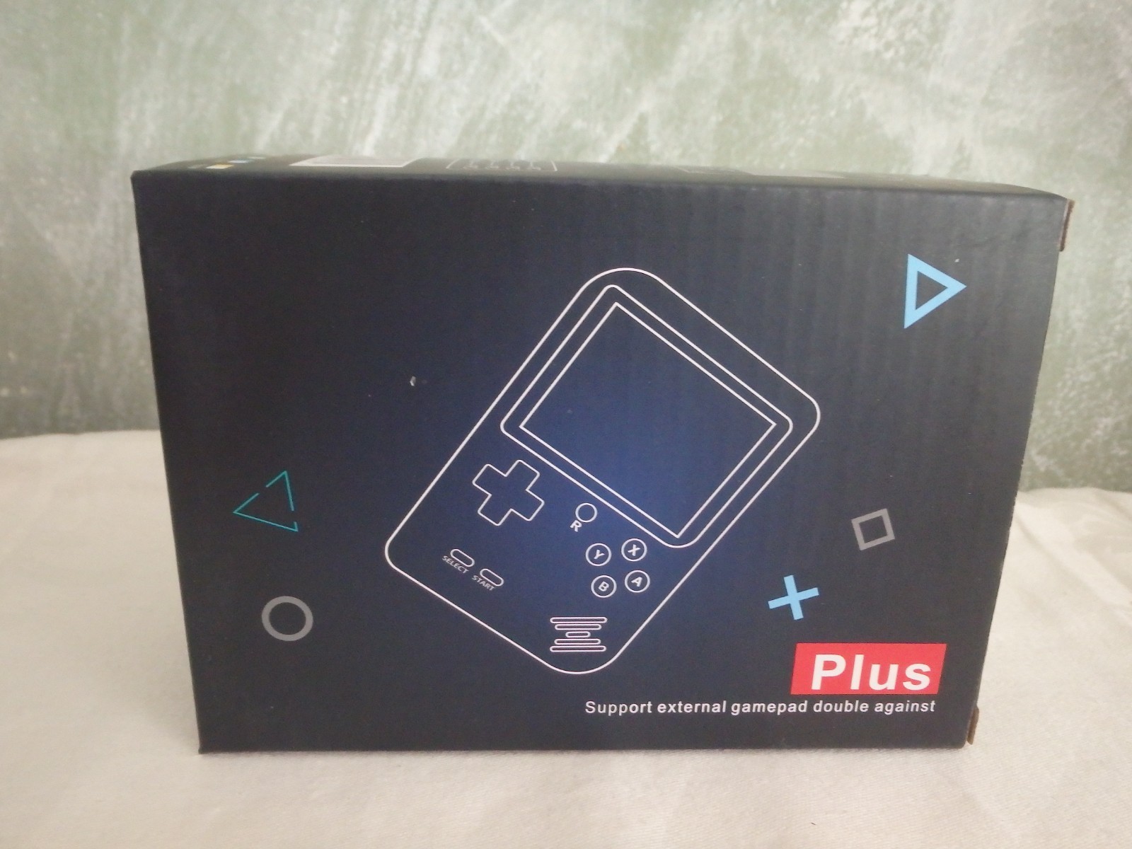 Game Box Plus 400 in 1 Handheld Gamepad – NEW 400 Preloaded Games Color White