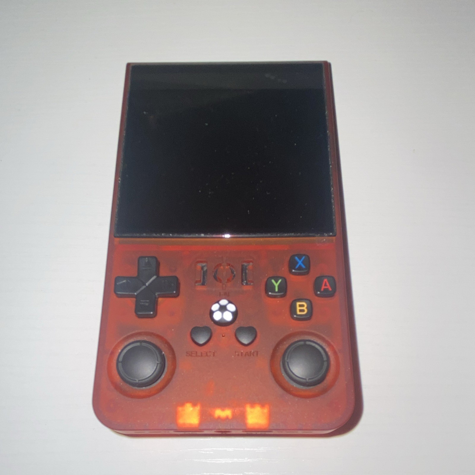 R36Max Handheld Game Console Red 64GB 720p Region Free USB-C 3.5mm