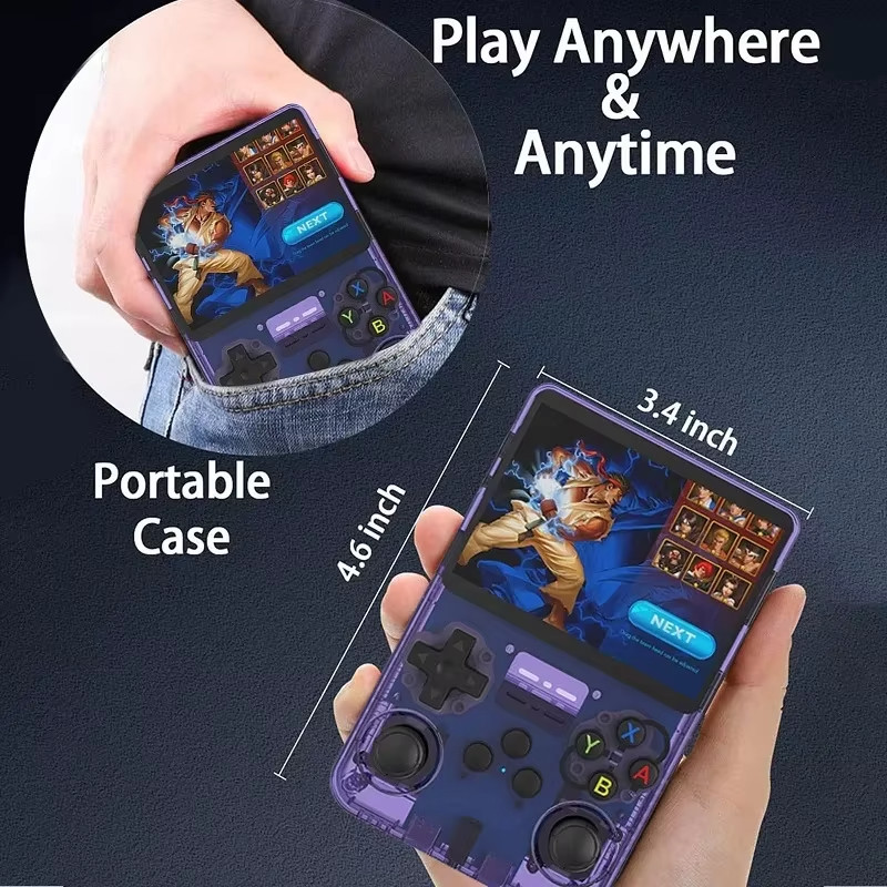 128GB Retro Handheld Video Game Console ARKOS 3.5″ IPS Screen Video Player