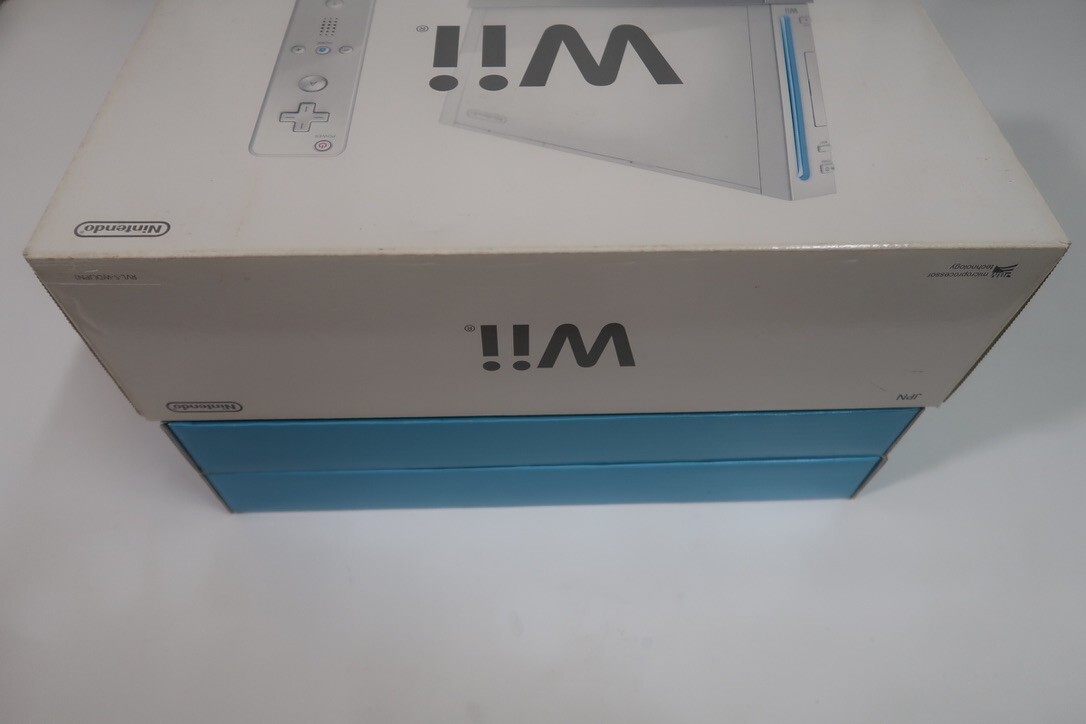 Nintendo Wii　White console SET & My first Wii　NTSC-J　Japanese　tested［A-2］