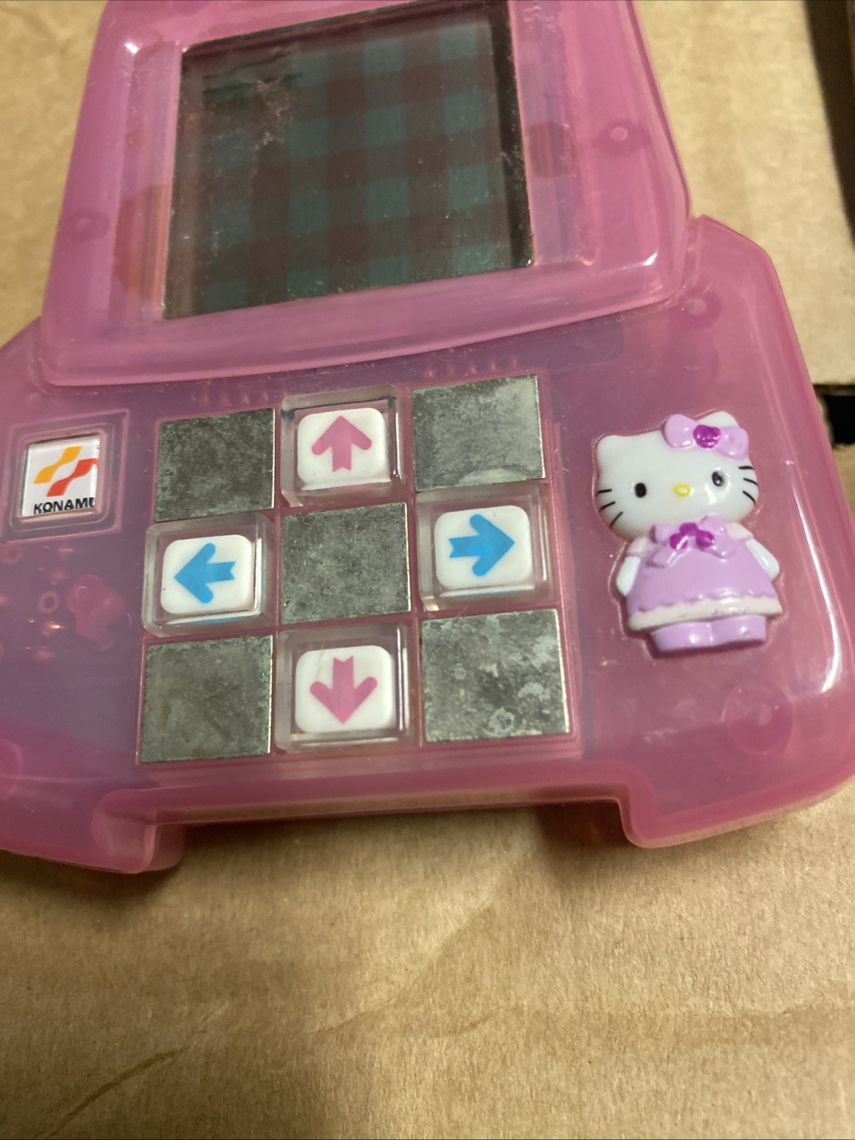 LCD Bemani Pocket HELLO KITTY DDR Handheld Console Konami 1252 Sanrio
