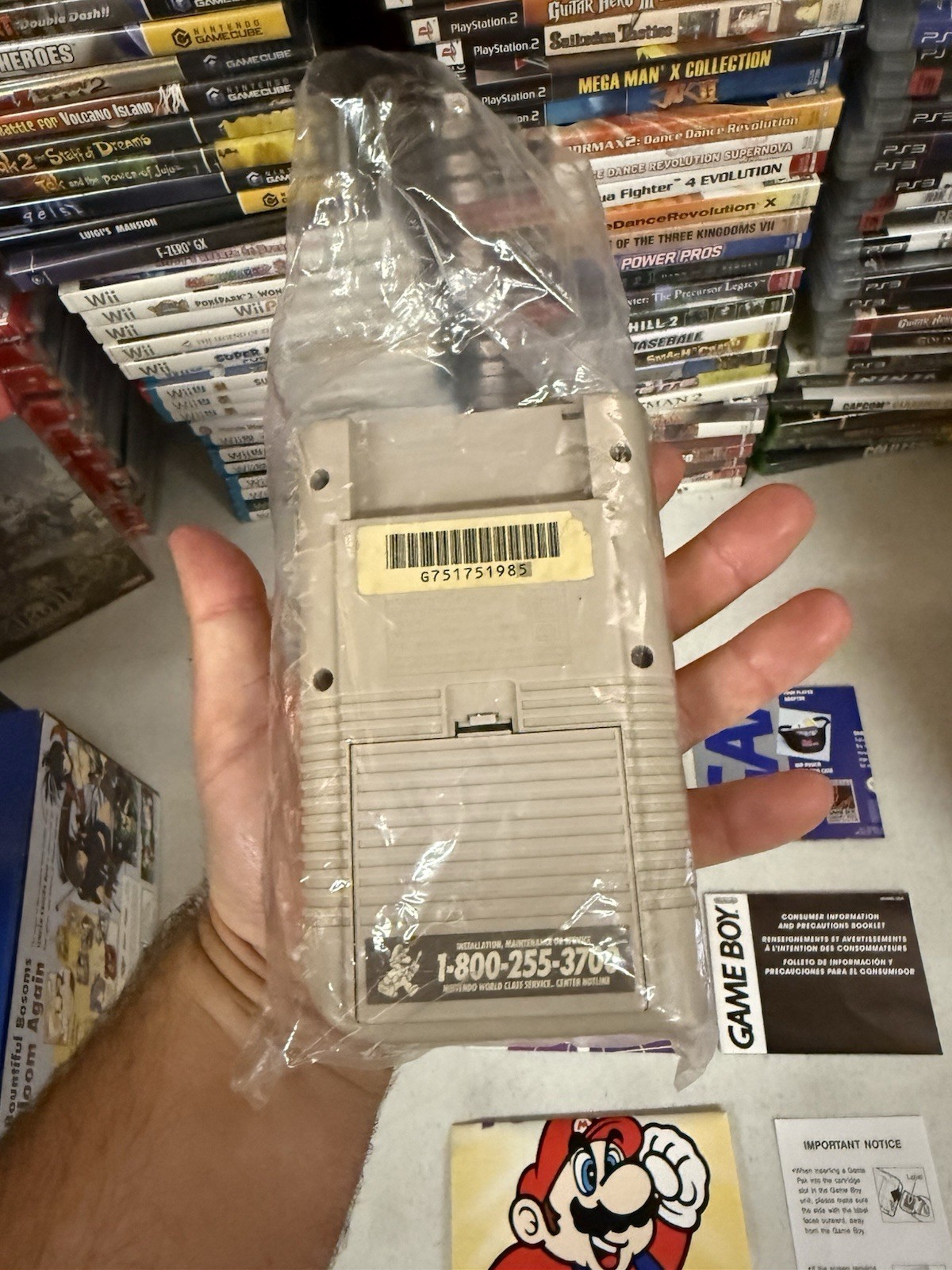 Nintendo Game Boy DMG-01 System Complete CIB Walmart Box Variant Matching Serial