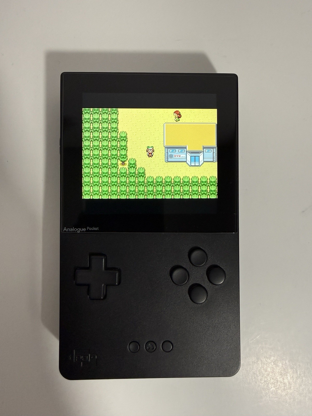 Analgue Pocket Black Handheld Game Console Mint* W/Carrying Case and Screen Prot