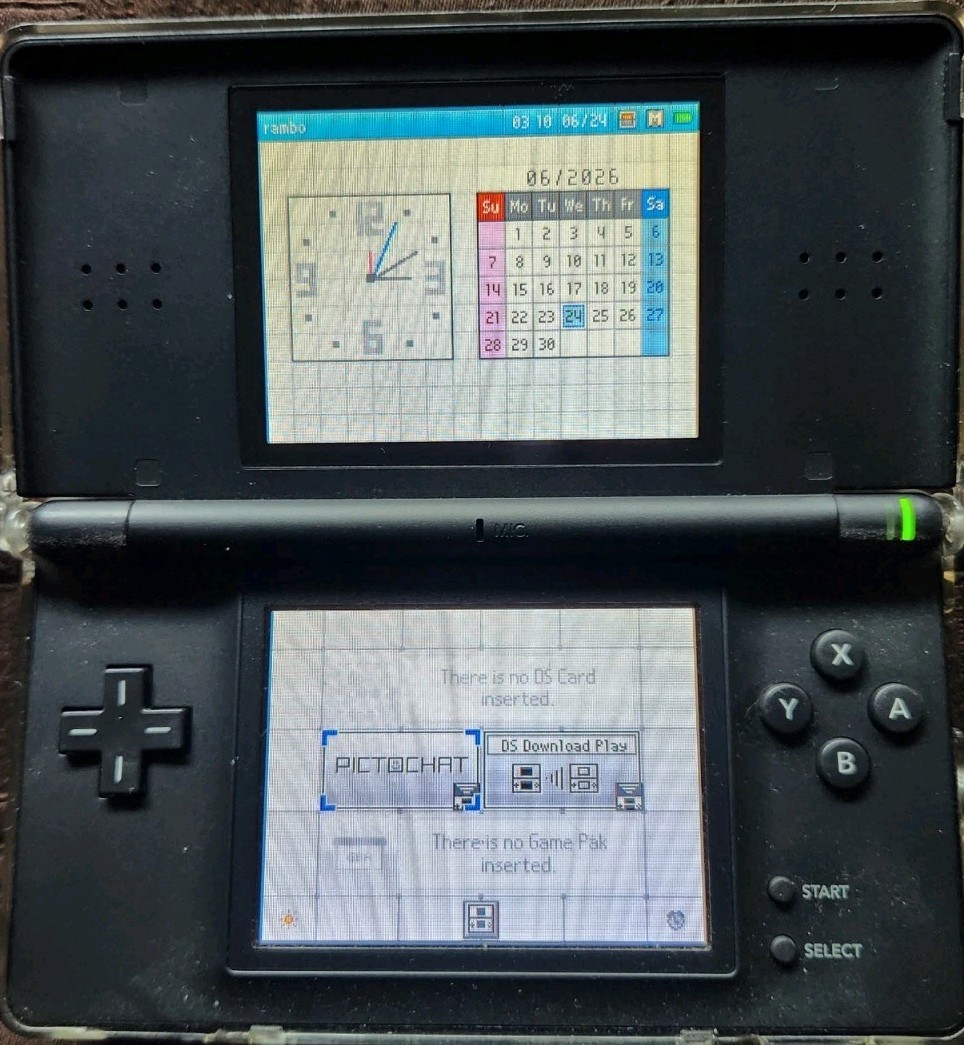 Nintendo DS Lite Handheld System Onyx Black CIB W/ Protective Case