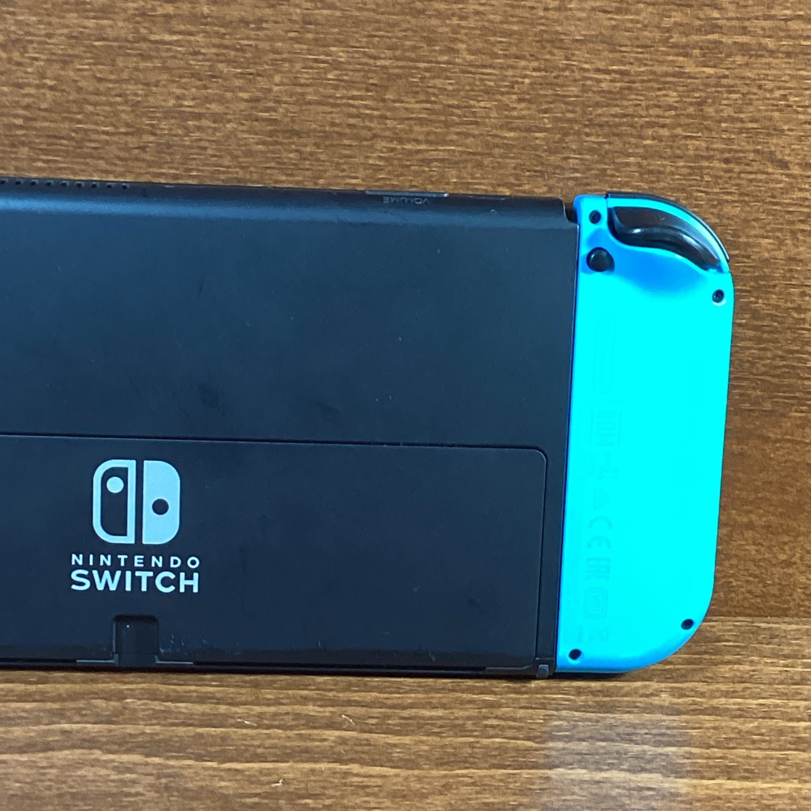 Nintendo Switch OLED Model HEG-001 Handheld Console – 64GB – Red & Blue