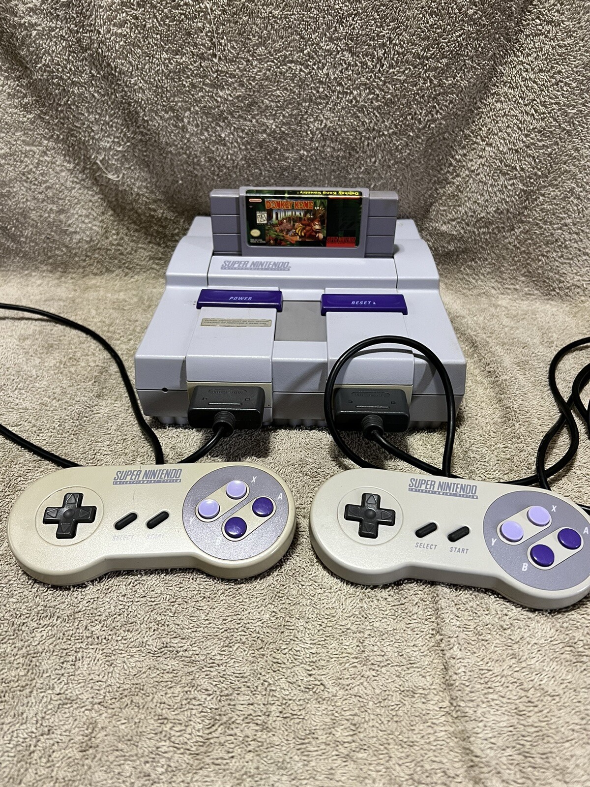 Nintendo SNES Home Console – White/Gray