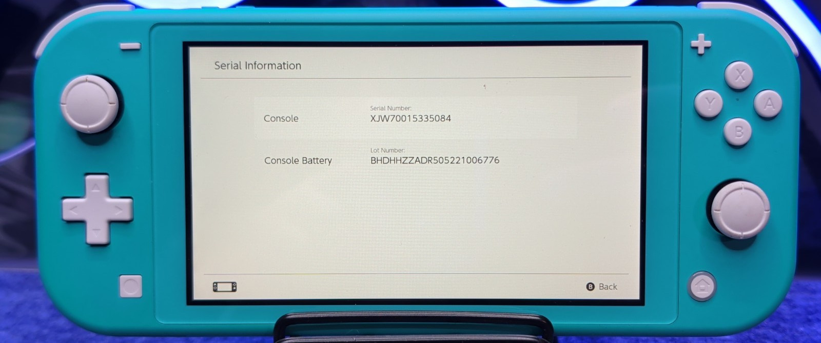 Nintendo – Switch 32GB Lite Handheld – Turquoise Model: HDHSBAZAA Console ONLY